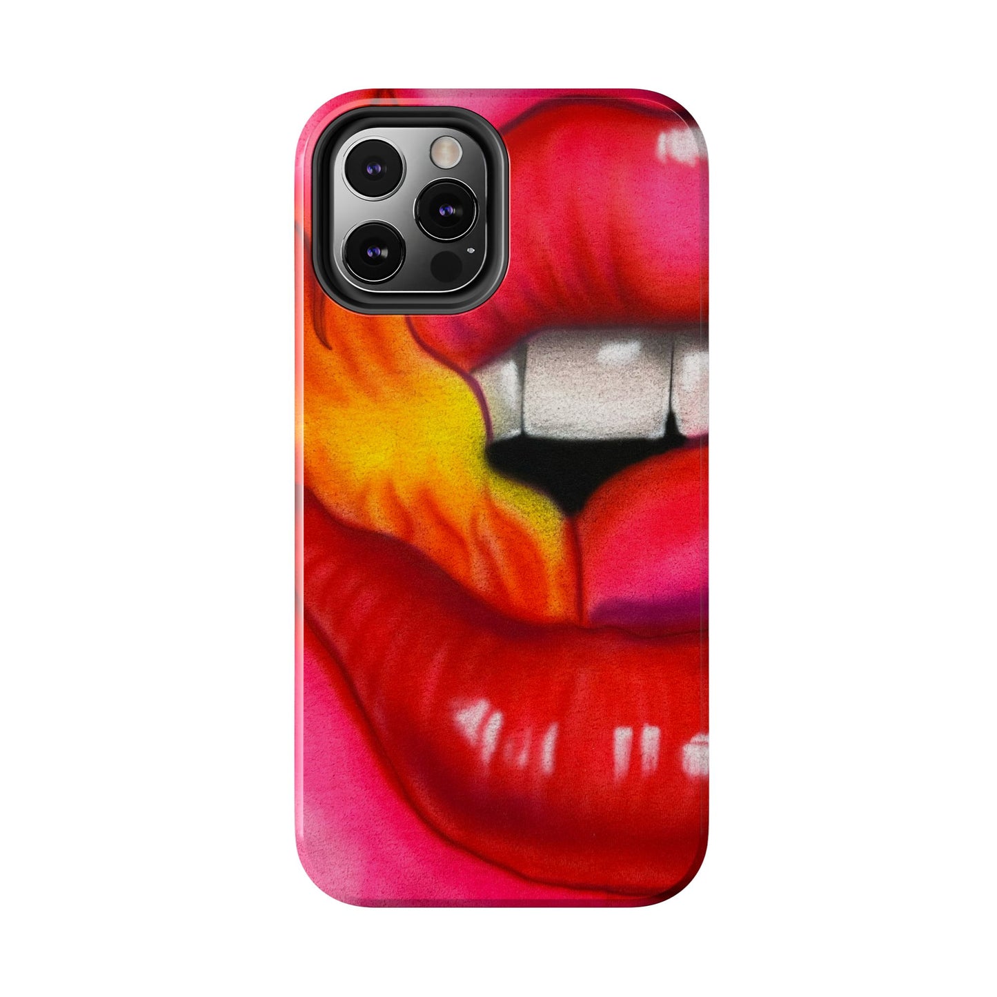"flaming lips pt. 2" airbrush iPhone case
