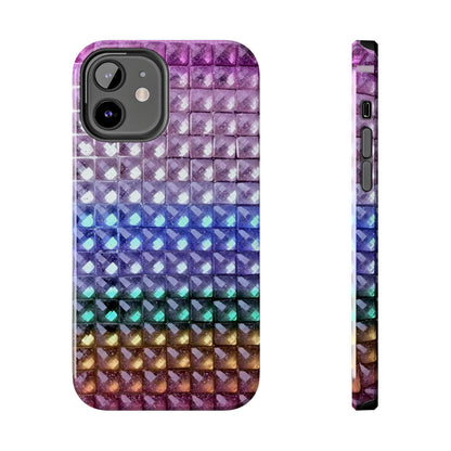 "multicolor studs" airbrush iPhone case