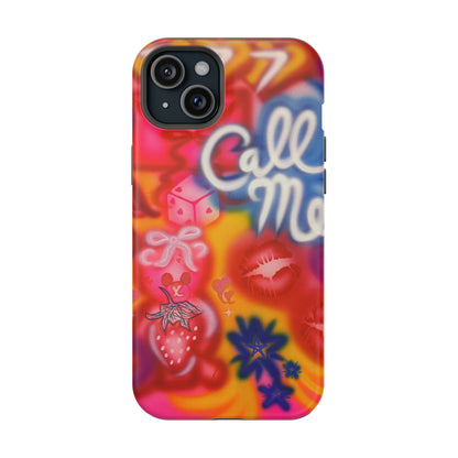 MagSafe "CALL ME!" airbrush iPhone case