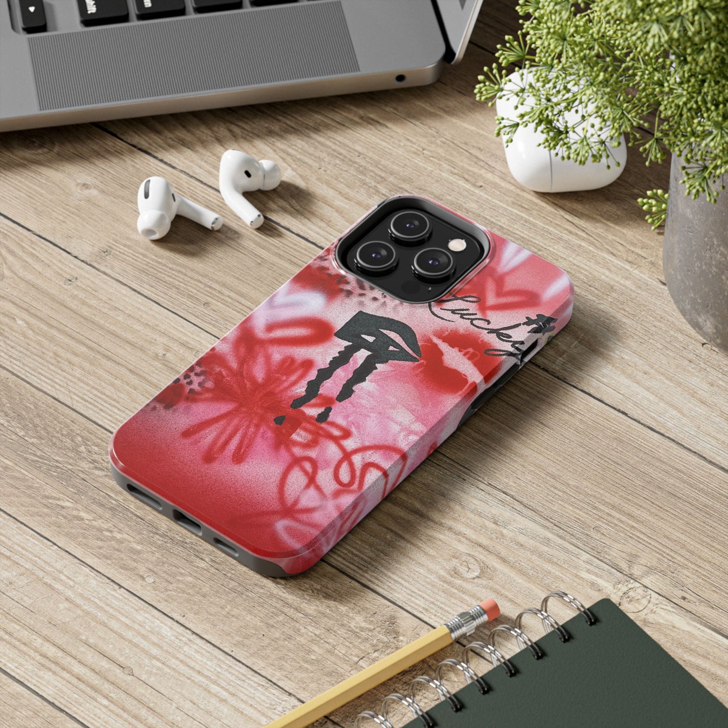 "intriguing encounter" airbrush iPhone case