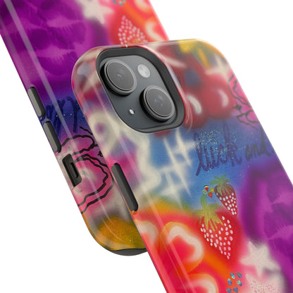 MagSafe „luck & luv pt. 2“ Airbrush iPhone Hülle