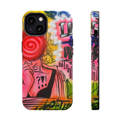 MagSafe „Lost in Paradise“ Airbrush-iPhone-Hülle
