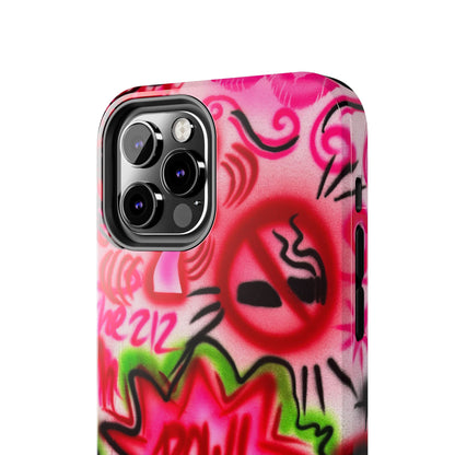 "in the 212" airbrush iPhone case