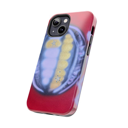 "bite me bling" airbrush iPhone case