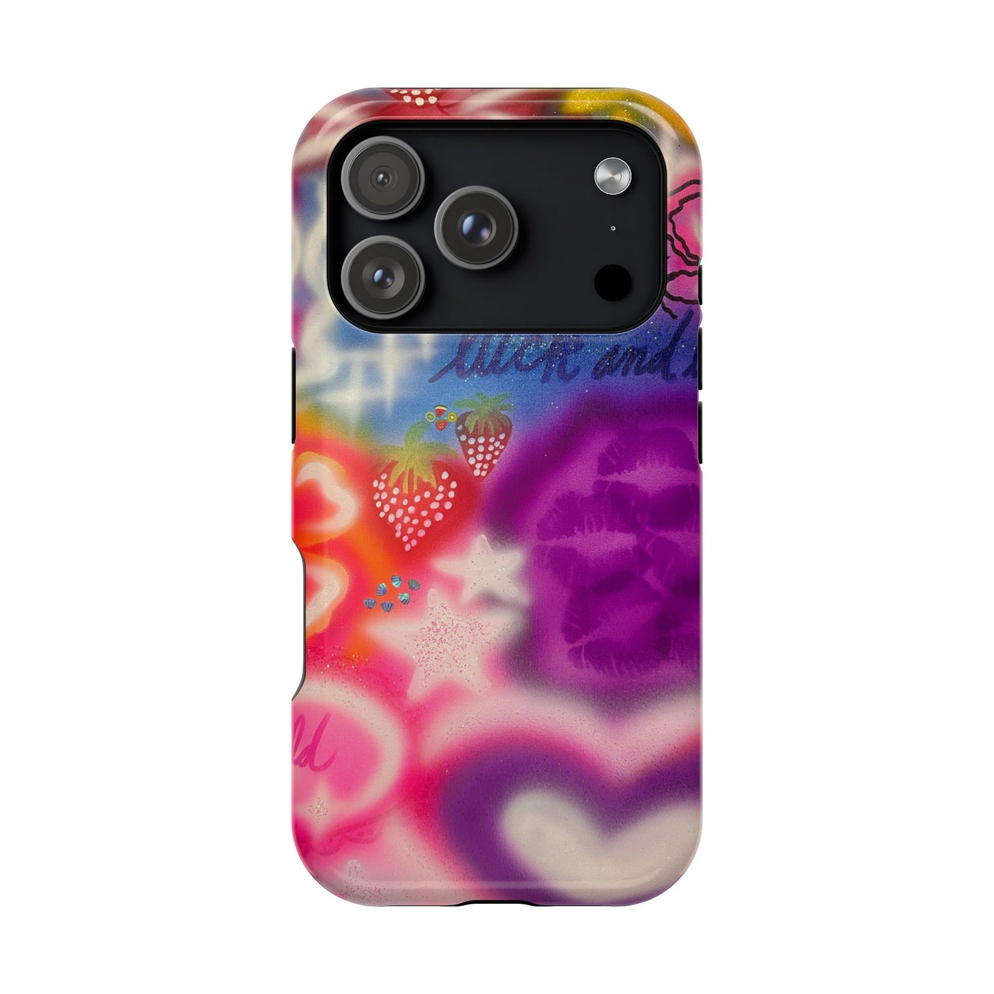 MagSafe „luck & luv pt. 2“ Airbrush iPhone Hülle