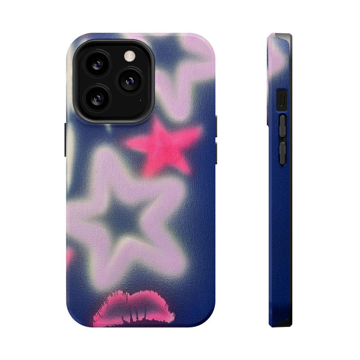 MagSafe "lavender luminary" airbrush iPhone case