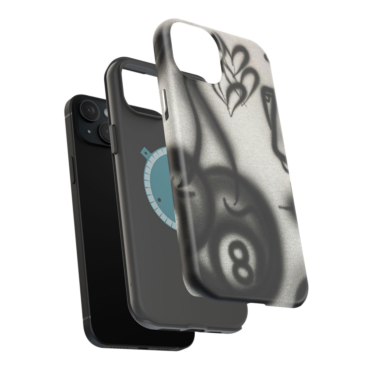 MagSafe "Hidden Ace" Airbrush iPhone Hülle