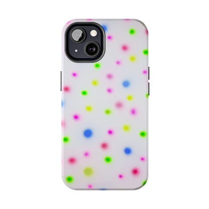 "birthday cake polka dot" airbrush iPhone case