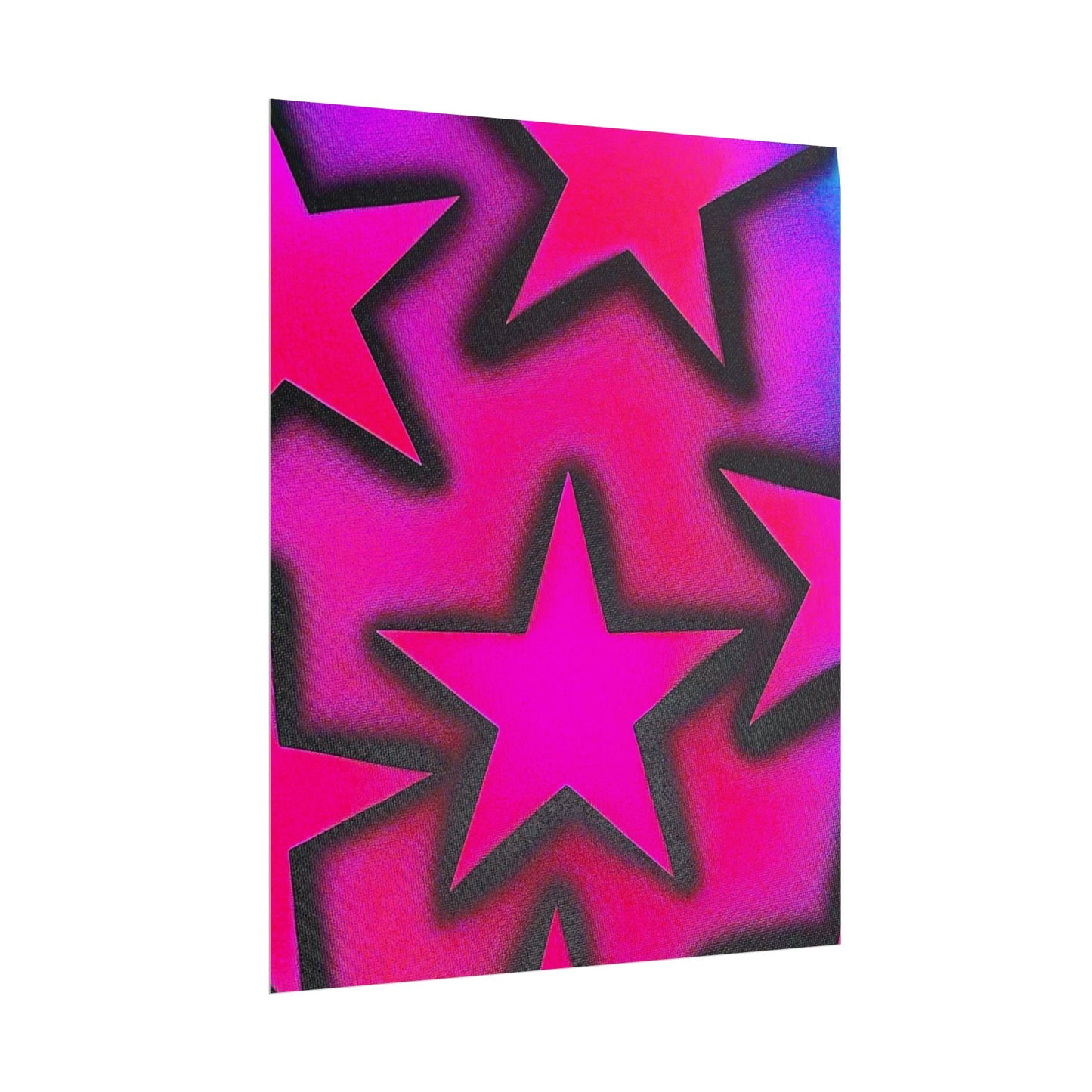 "UR A STAR! pt. 2" airbrush rolled print