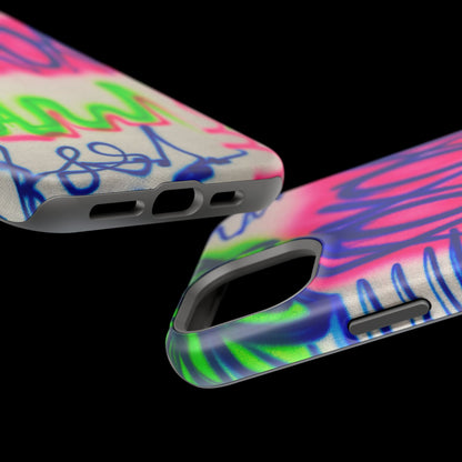 MagSafe "city secrets" Airbrush iPhone-Hülle