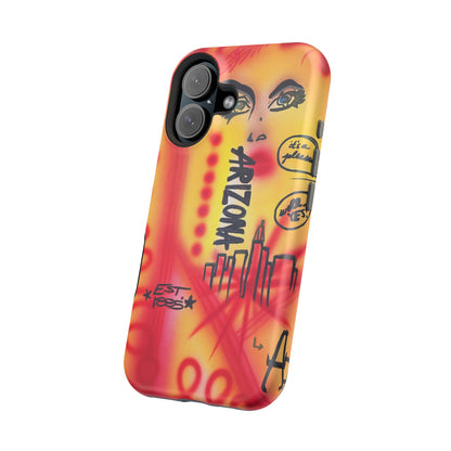 MagSafe "tempe, az" airbrush iPhone case