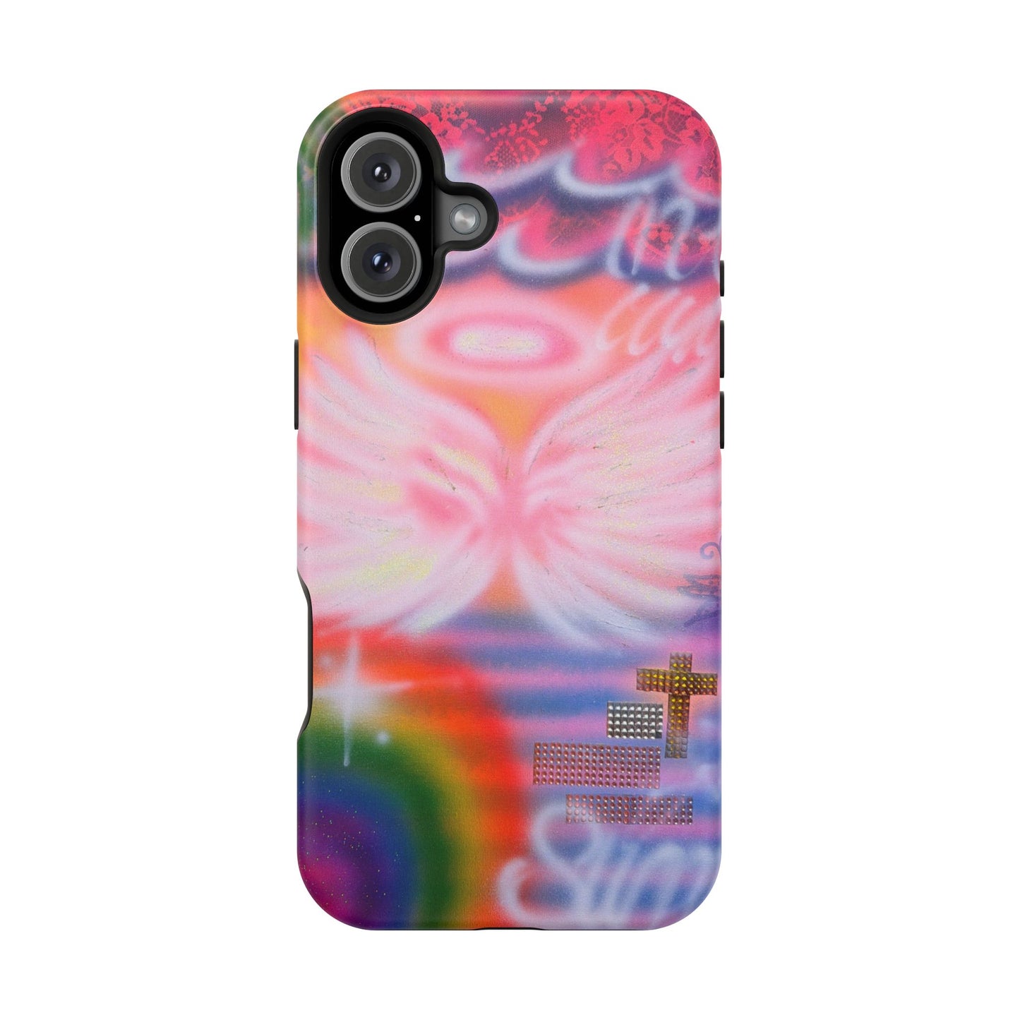 MagSafe "summer bliss" airbrush iPhone case