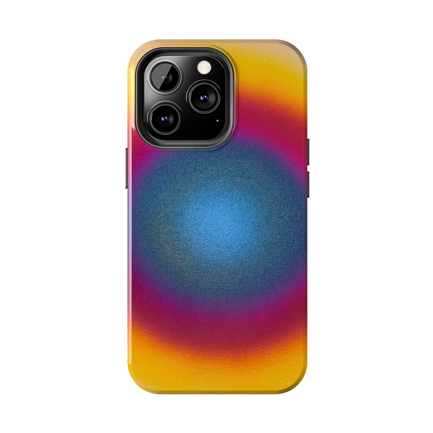 "blue raspberry aura" airbrush iPhone case