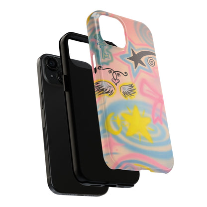 "star energy" airbrush iPhone case