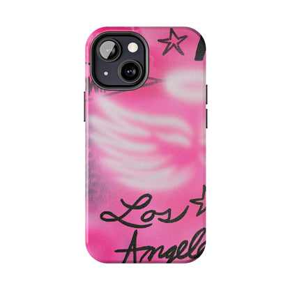 "pink angel wings" airbrush iPhone case