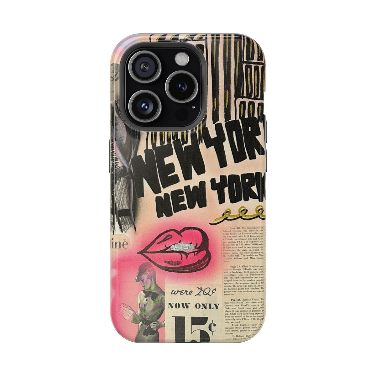 MagSafe „New York, New York“ Airbrush iPhone Hülle