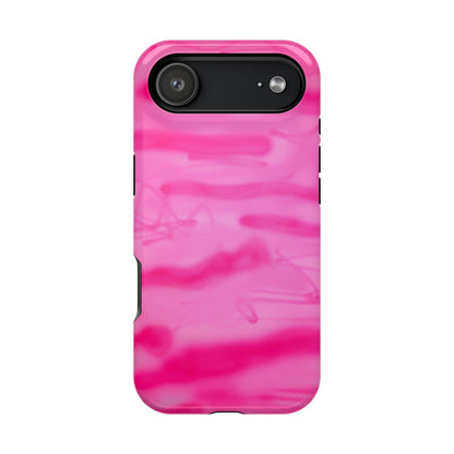 MagSafe "pink camo" airbrush iPhone case