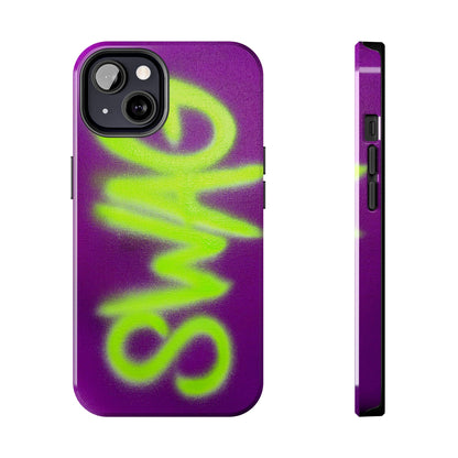 "swag pt. 2" airbrush iPhone case