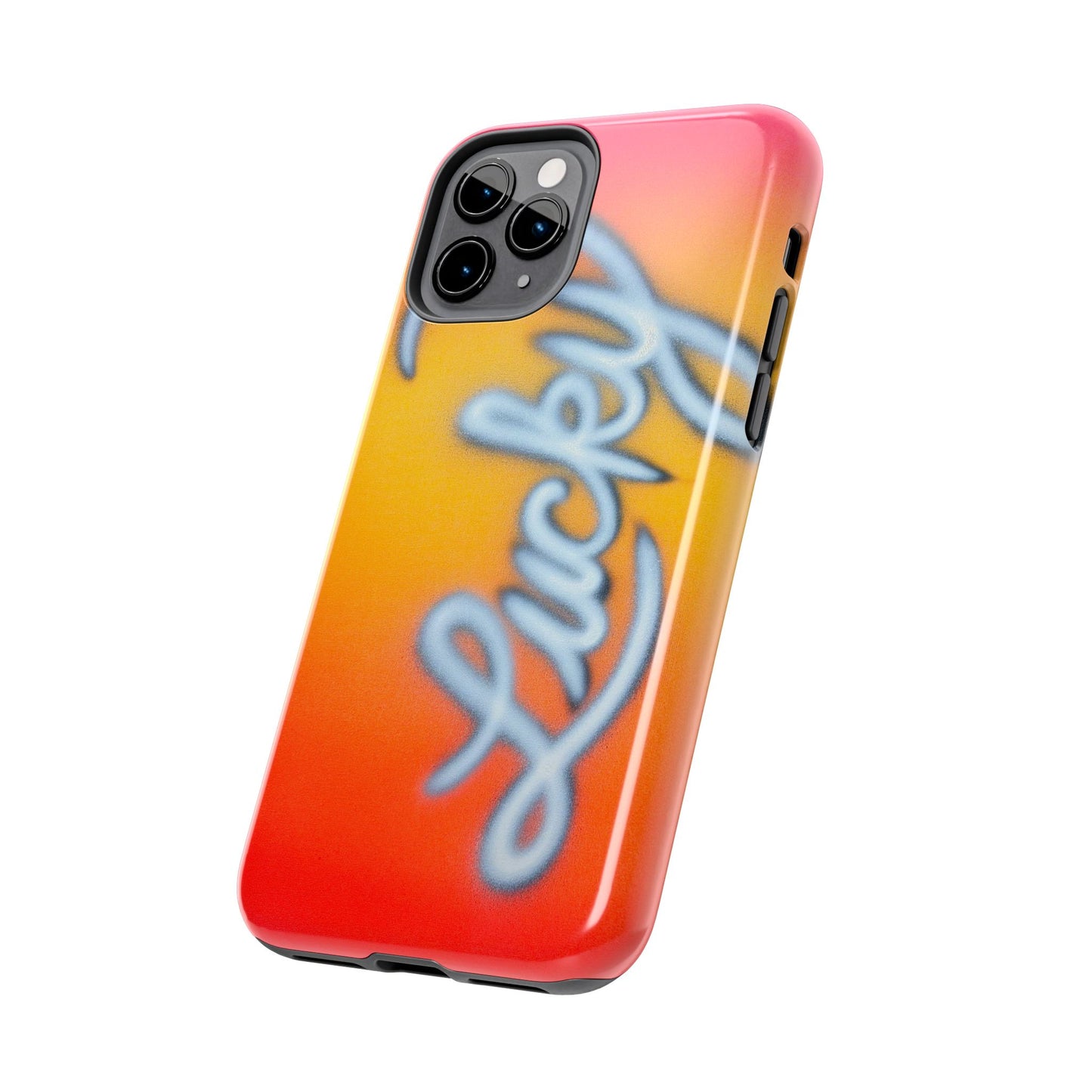 "lucky" airbrush iPhone case