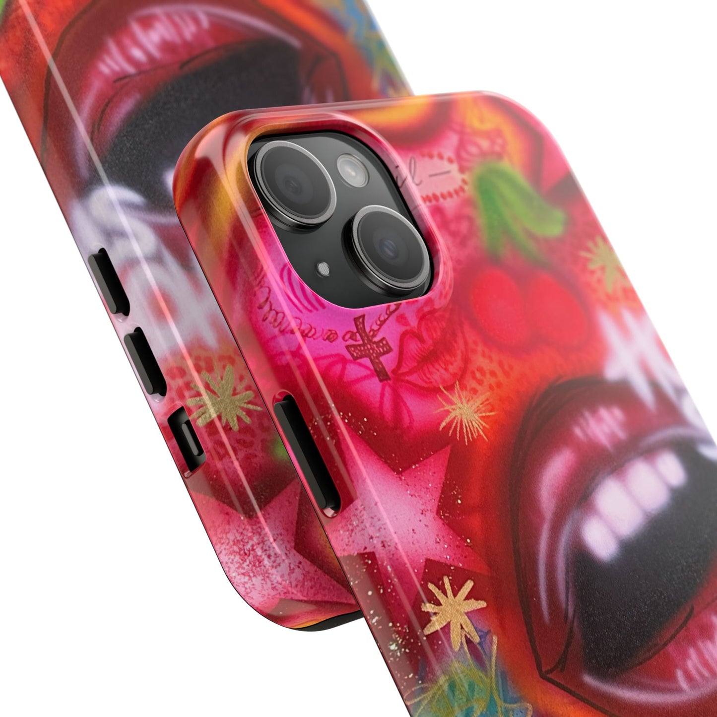 "hot stuff" airbrush iPhone case
