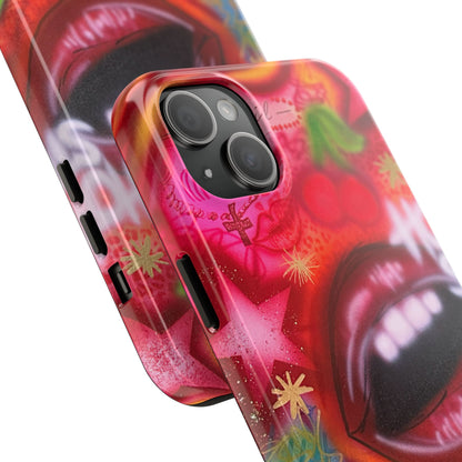 "hot stuff" airbrush iPhone case