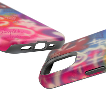 MagSafe „luck & luv“ Airbrush iPhone-Hülle