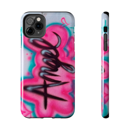 "angel" airbrush iPhone case