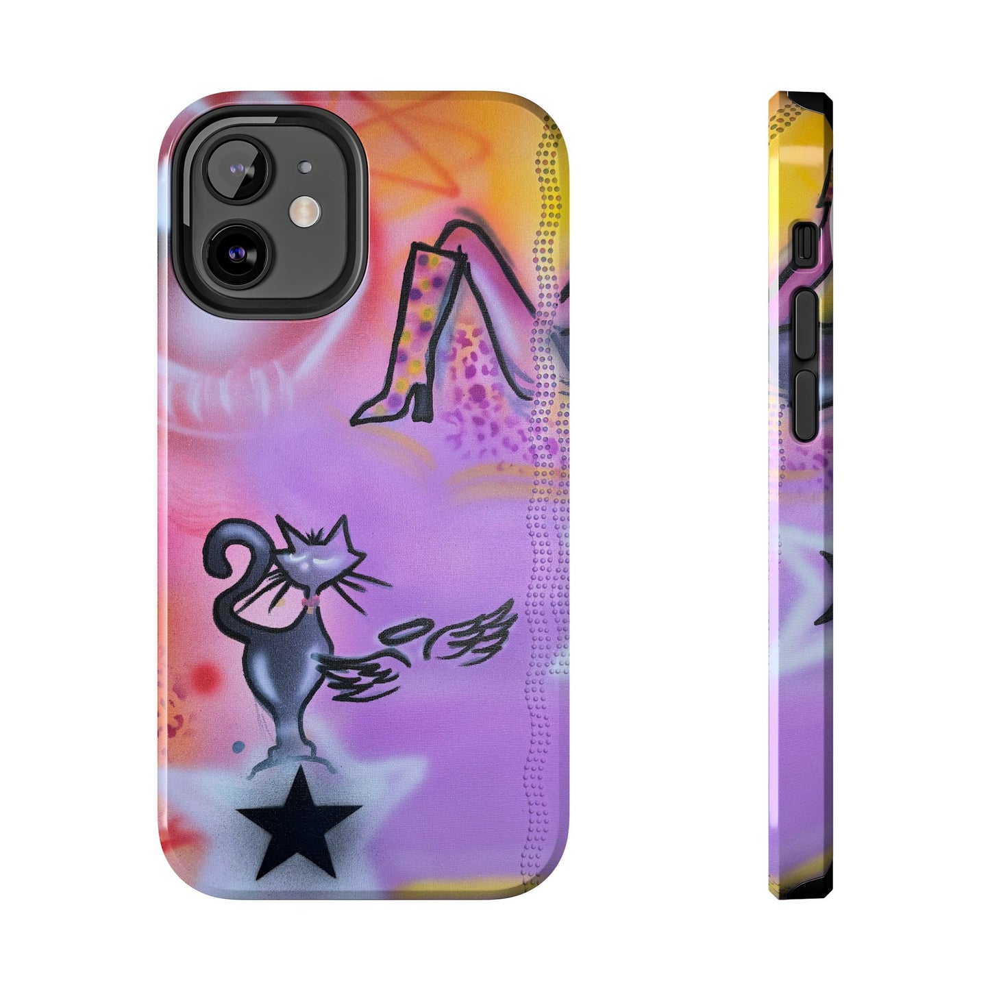 x maya cain airbrush iPhone case