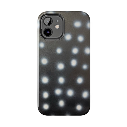 "coconut noir polka dot" airbrush iPhone case