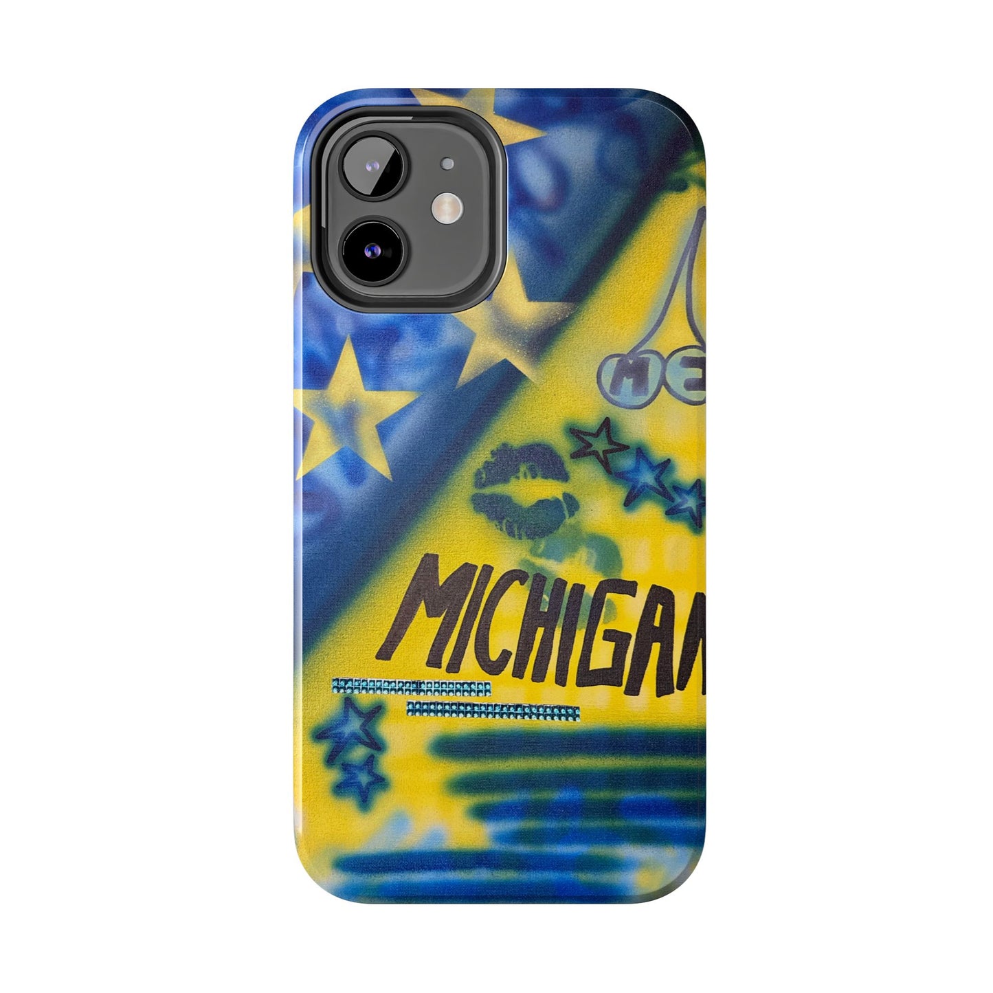 "ann arbor, michigan" airbrush iPhone case