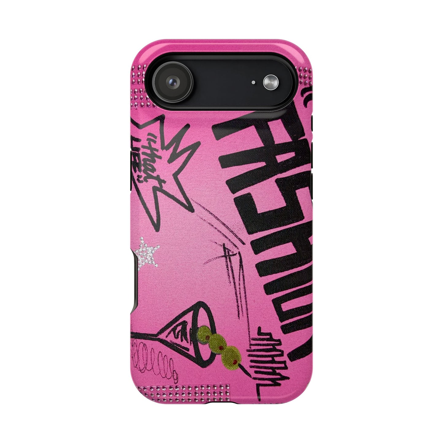 MagSafe "high fashion pt. 2" airbrush iPhone case