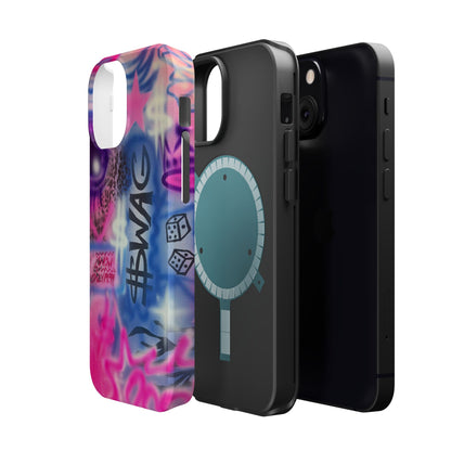MagSafe "$wag" airbrush iPhone case