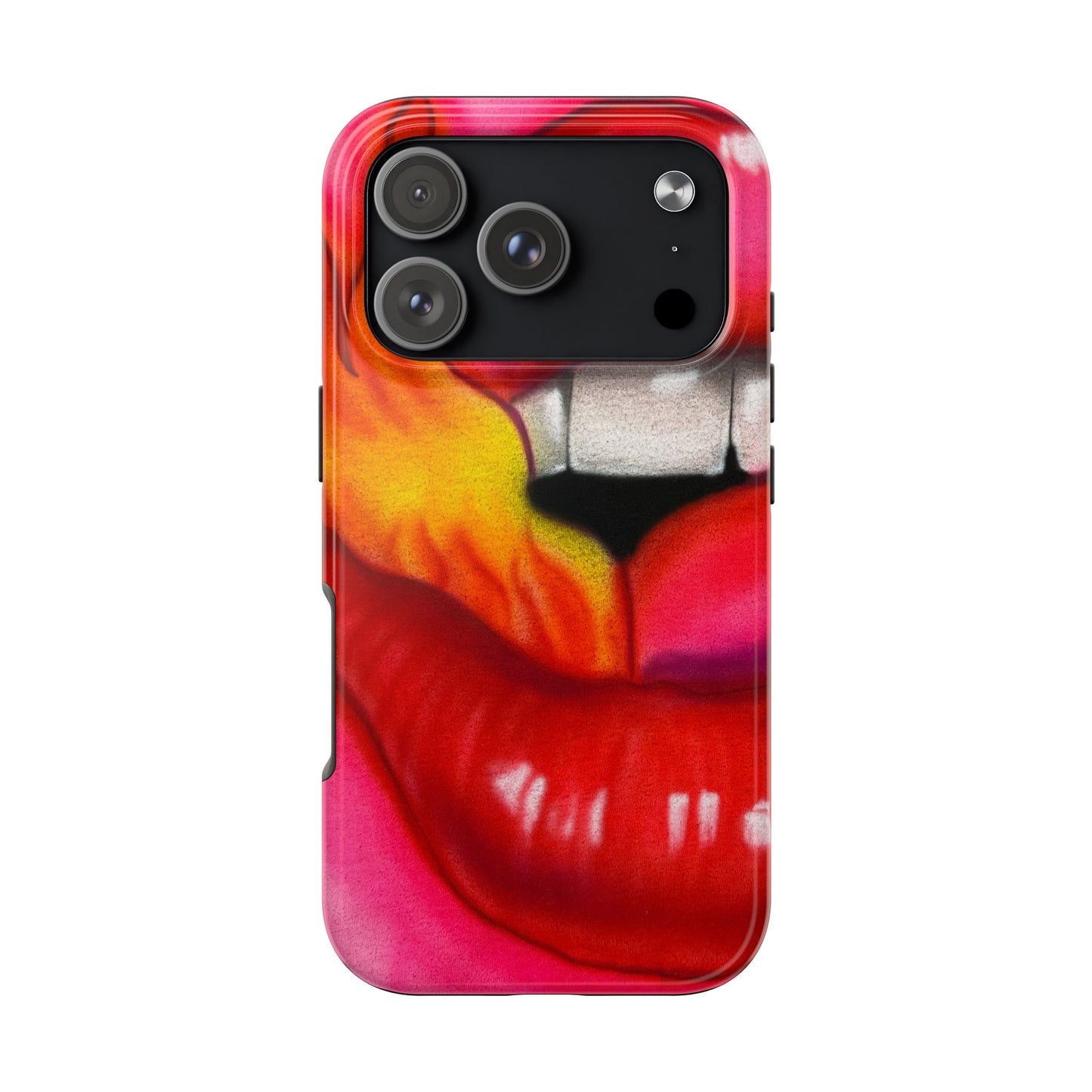 "flaming lips pt. 2" airbrush iPhone case