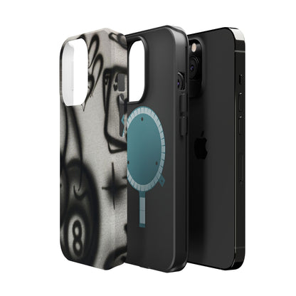 MagSafe "Hidden Ace" Airbrush iPhone Hülle