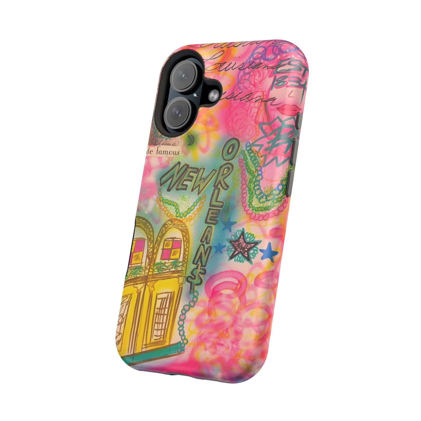 MagSafe "new orleans, la" Airbrush iPhone Hülle