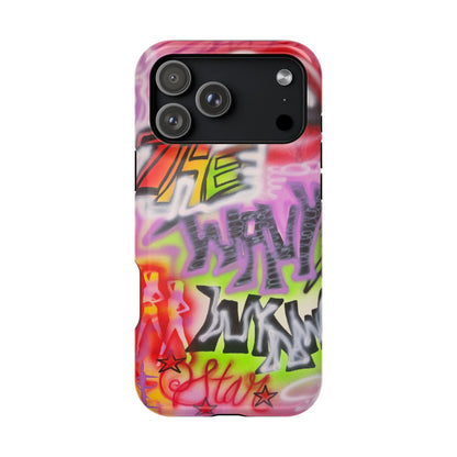 MagSafe "wynwood gold" airbrush iPhone case