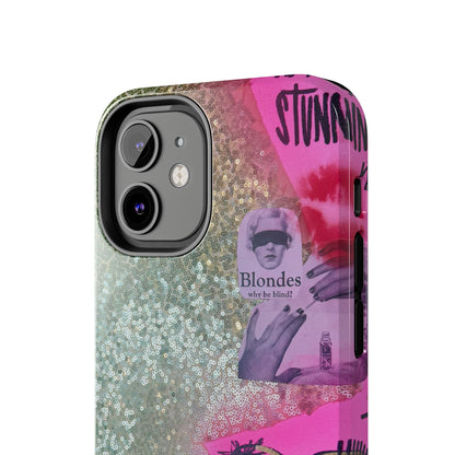 "glitter gloss" airbrush iPhone case