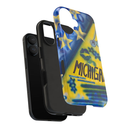 "ann arbor, michigan" airbrush iPhone case