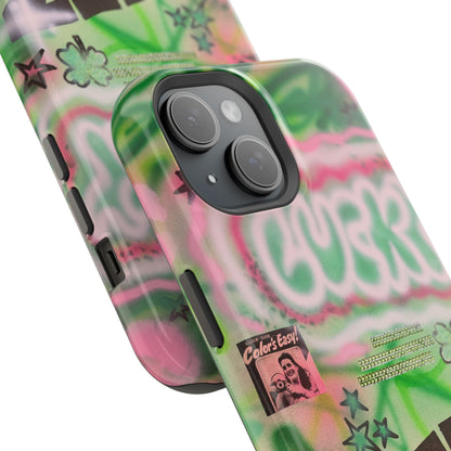 MagSafe "so lucky" airbrush iPhone case
