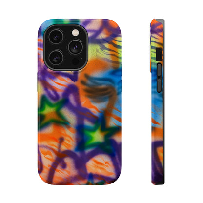 MagSafe "streetwear angel" airbrush iPhone case