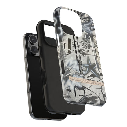 "monochrome mood" airbrush iPhone case