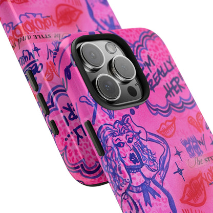 "really "HER!" airbrush iPhone case