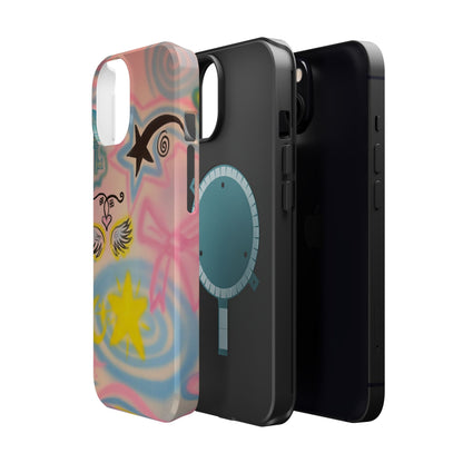 MagSafe "star energy" airbrush iPhone case