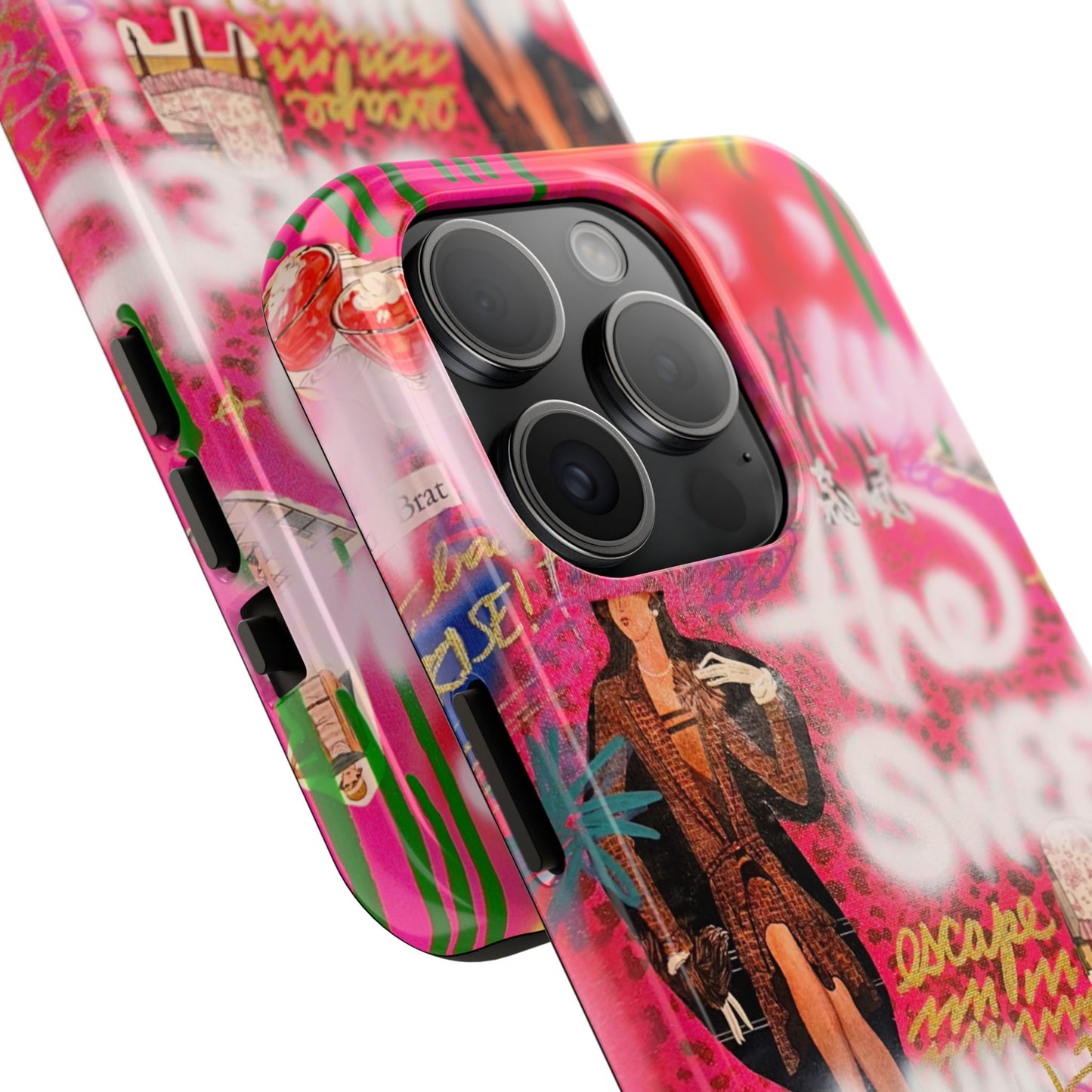 "sweet escape" airbrush iPhone case