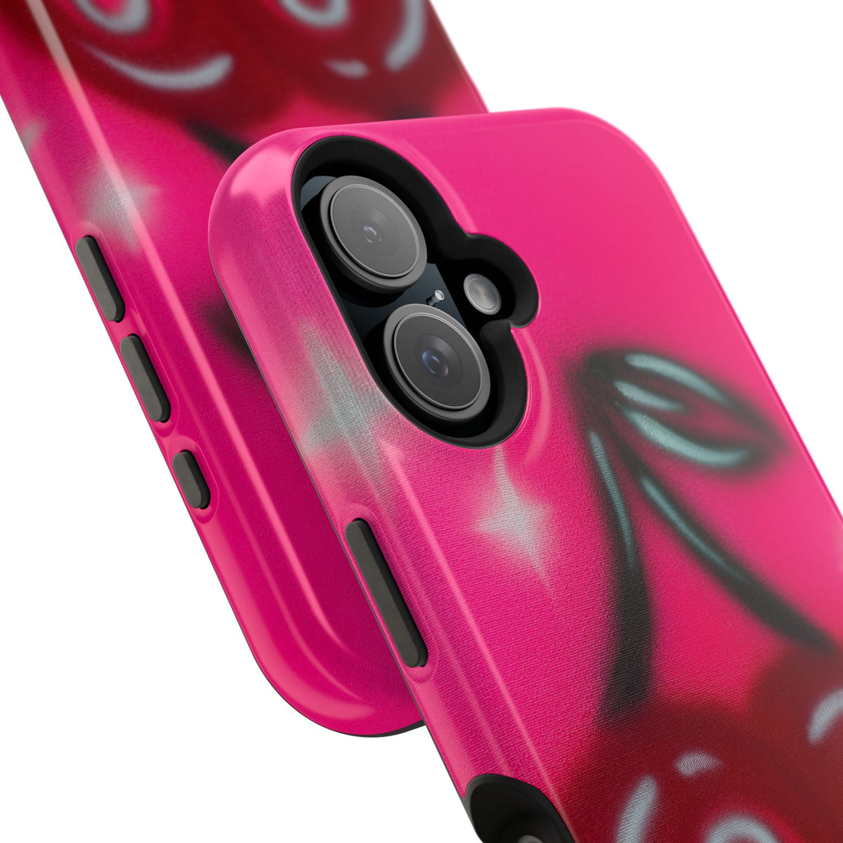 MagSafe "cherry 8ball" airbrush iPhone case