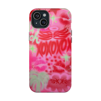 MagSafe "love sick" airbrush iPhone case