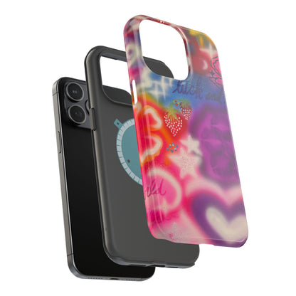 MagSafe „luck & luv pt. 2“ Airbrush iPhone Hülle