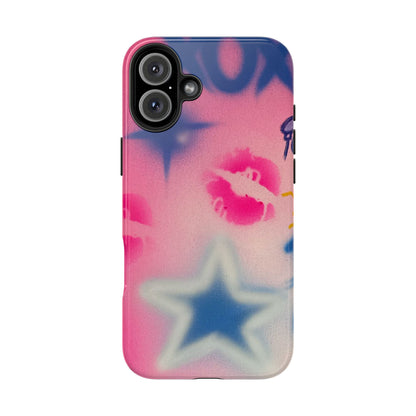 "star symbol" airbrush iPhone case