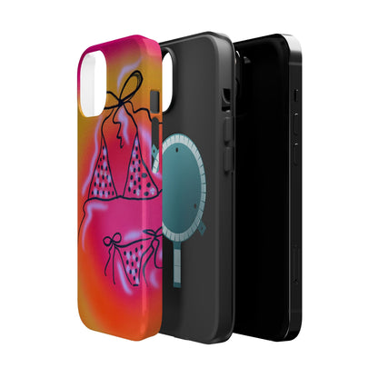 MagSafe "glitter bikini" airbrush iPhone case