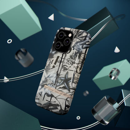MagSafe "monochrome mood" airbrush iPhone case